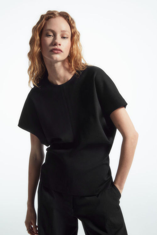 COS Women's Draped-Waist Top...