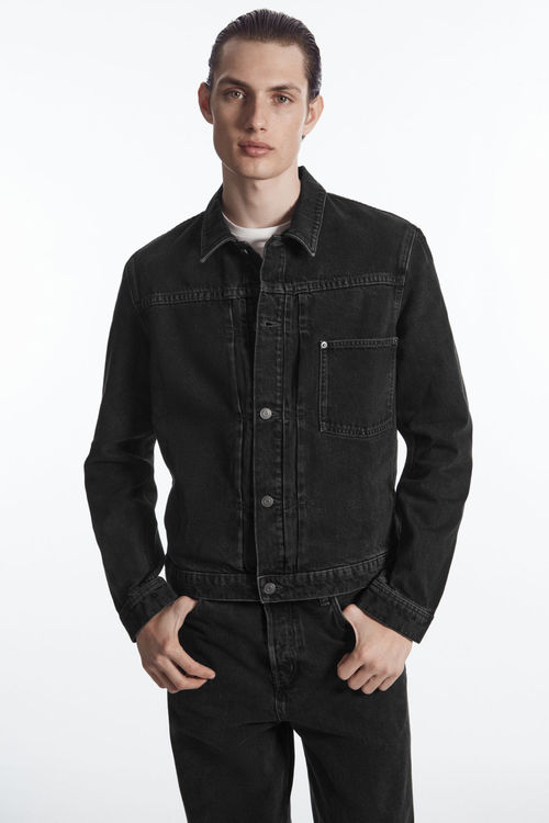 COS Men's Boxy Denim Jacket -...