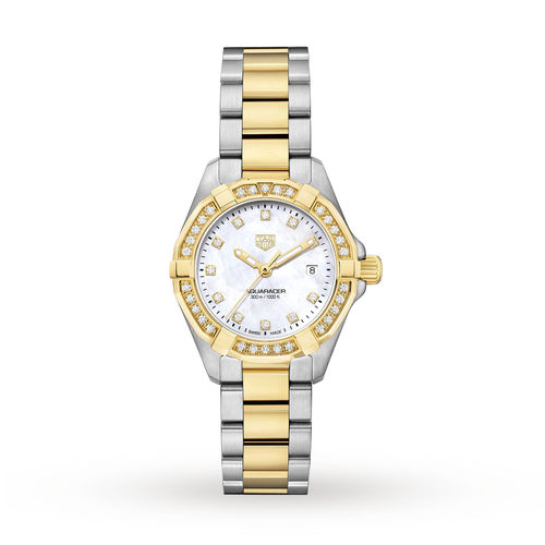 Tag Heuer Aquaracer 35mm Ladies Watch Wbd131a Ba0748 Compare Highcross Shopping Centre Leicester