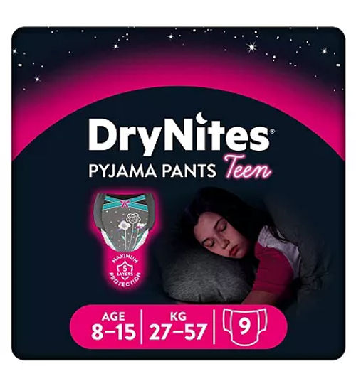 Huggies Drynites Pyjama Bed Wetting Pants Girls 9 Pants 8 15 Years Compare The Oracle Reading