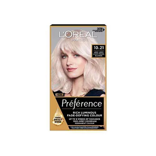 L Oreal Preference Infinia 10 21 Stockholm Very Light Pearl Blonde