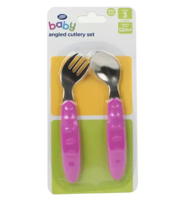 angled baby cutlery