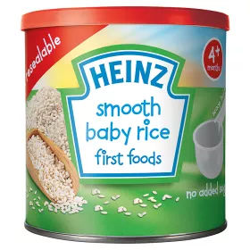 baby rice at 3 months