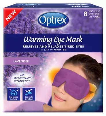 Optrex Warming Eye Mask Lavender - 8 