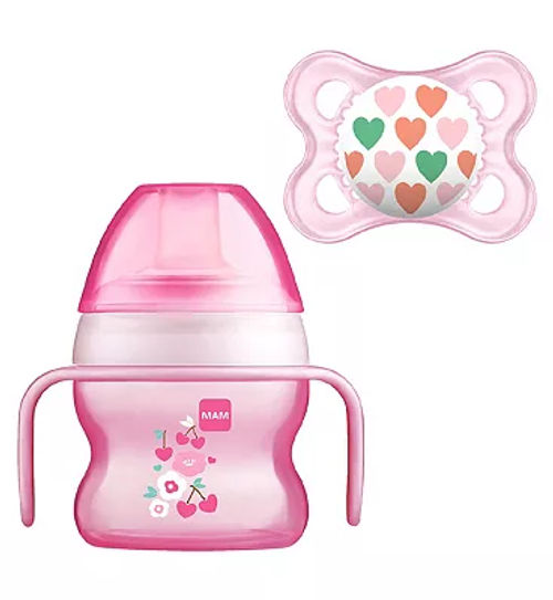 Mam Starter Cup 150ml And Soother Pink Compare The Oracle