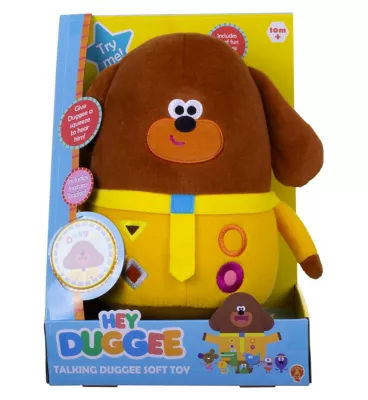 hey duggee talking soft toy