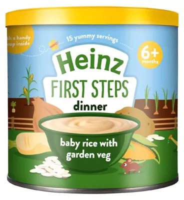 baby rice at 3 months