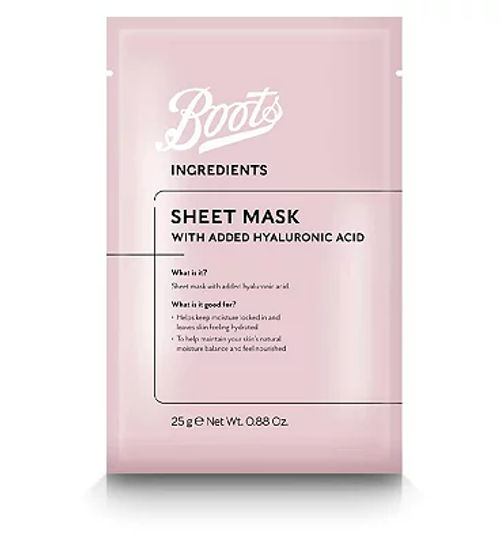 Boots Ingredients Hyaluronic Acid Sheet Mask Compare The