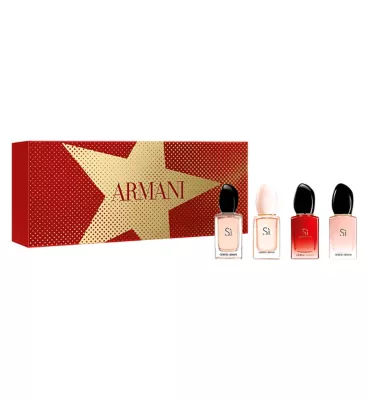 giorgio armani mini gift set