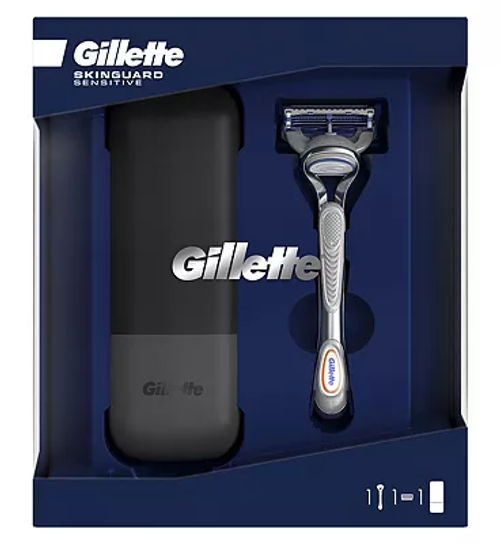 Gillette Gift Set Skinguard Razor Travel Case Compare The Oracle Reading