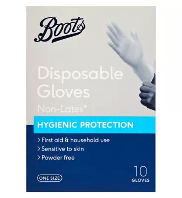 Boots Non-Latex Hygiene Gloves - 10 