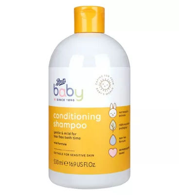 boots baby sensitive conditioning shampoo