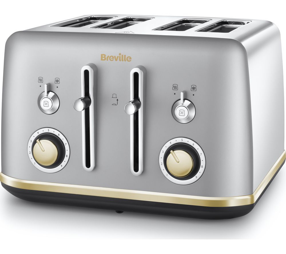 Mostra VTT929 4 Slice Toaster Silver BREVILLE Mostra VTT931 4 Slice Toaster