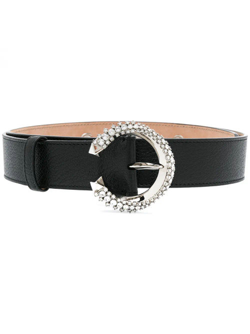 Jimmy Choo Choo Logo Belt Black 295 00 Port Black leather felisa leather belt from jimmy choo featuring embossed crocodile effect and jc emblem. port magazine