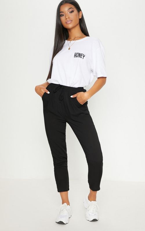 Diya Black Casual Trouser Black 18 00 Female First Shopping