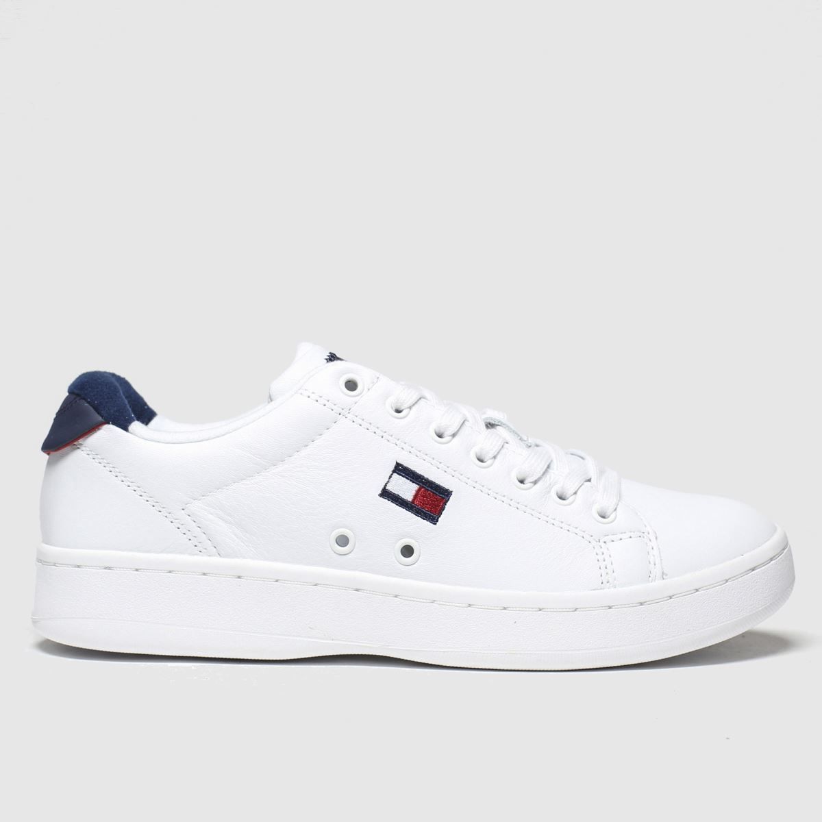 tommy hilfiger white billy cny 2a trainers