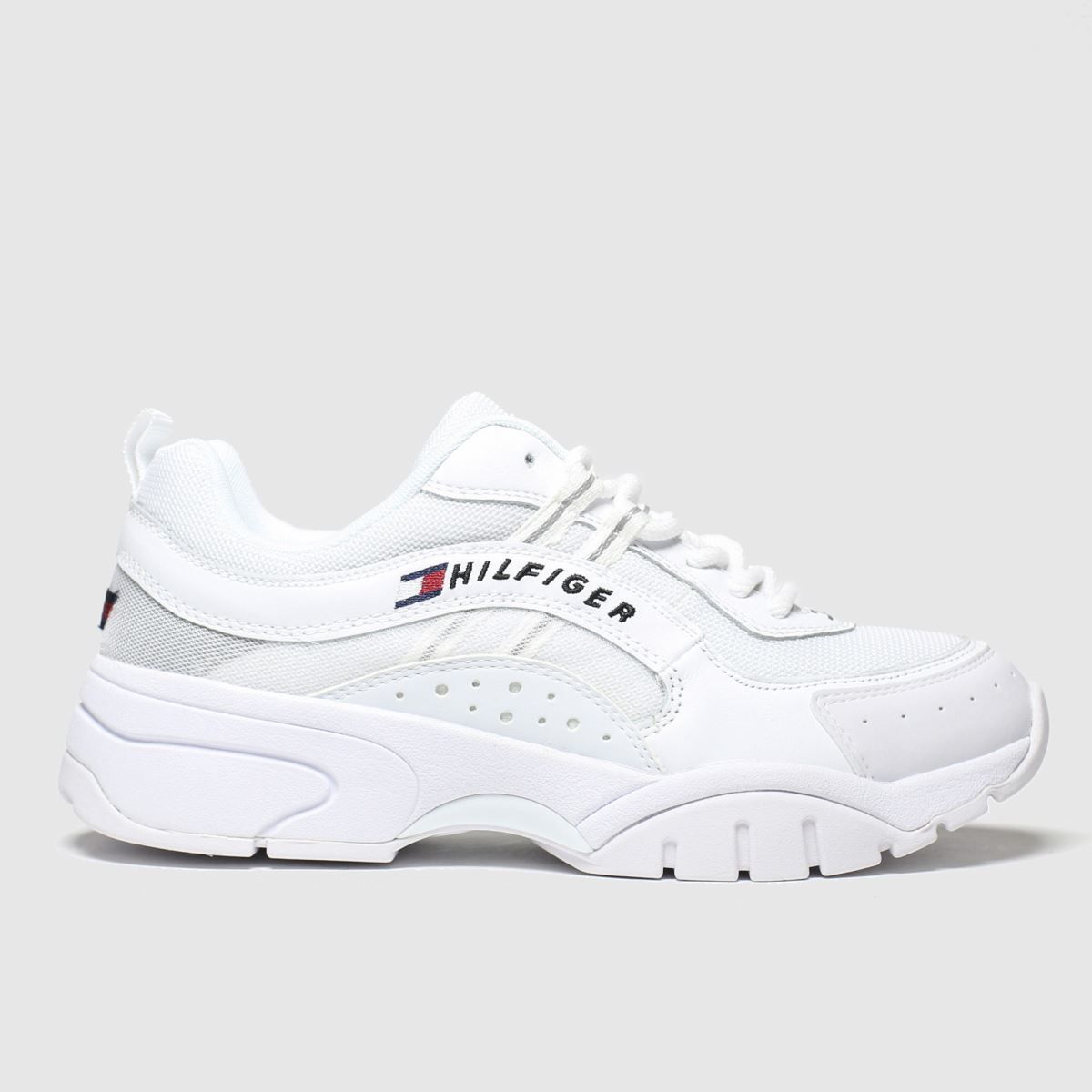 tommy hilfiger white billy cny 2a trainers