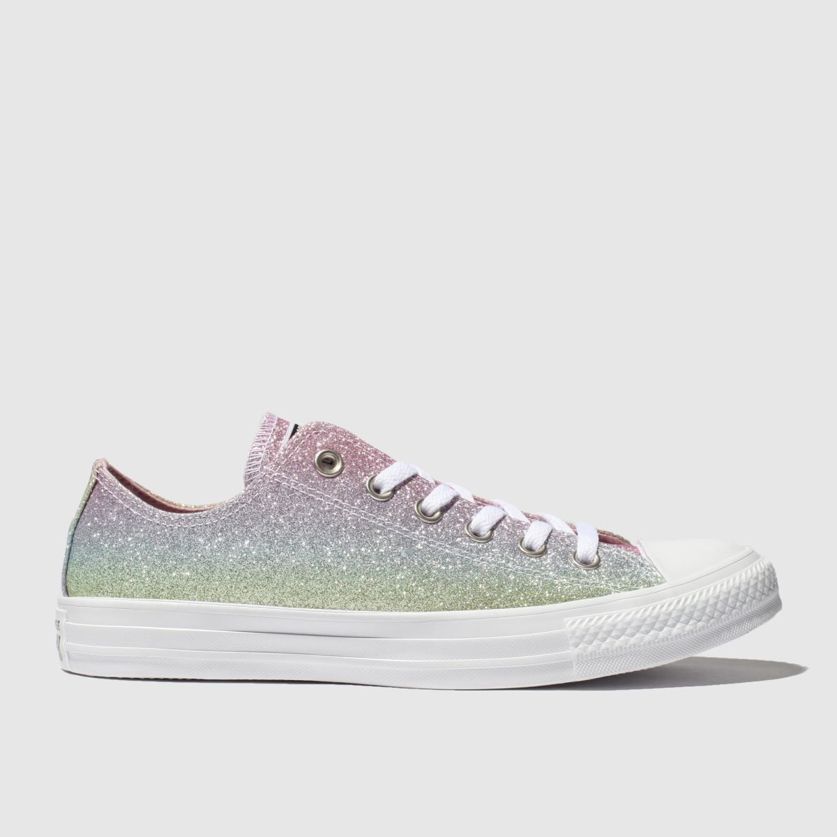 pink all star ox glitter converse