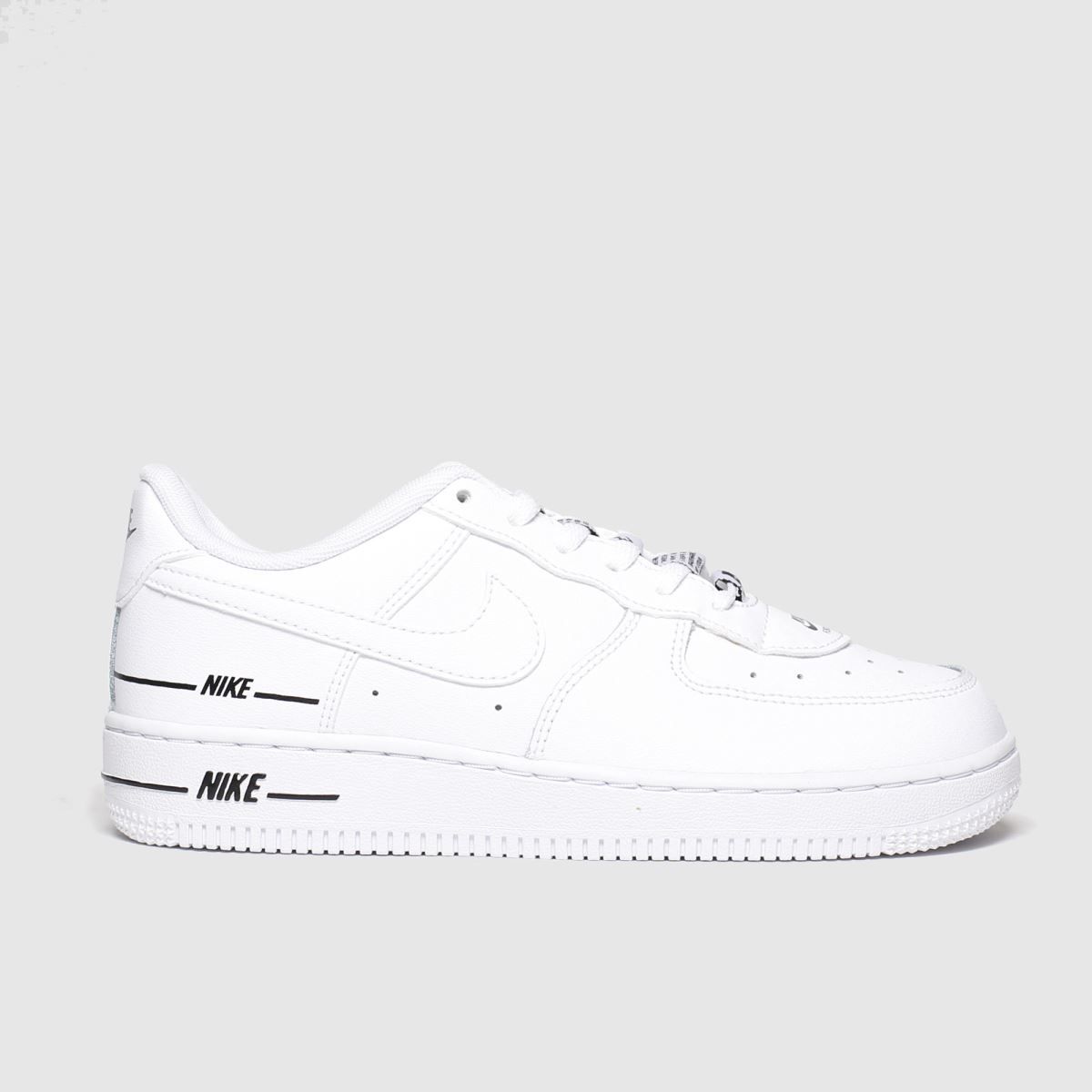 nike light grey air force 1 lv8 3 trainers junior