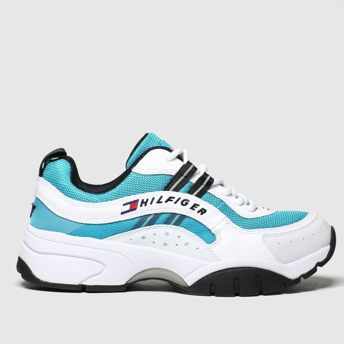 tommy hilfiger white billy cny 2a trainers