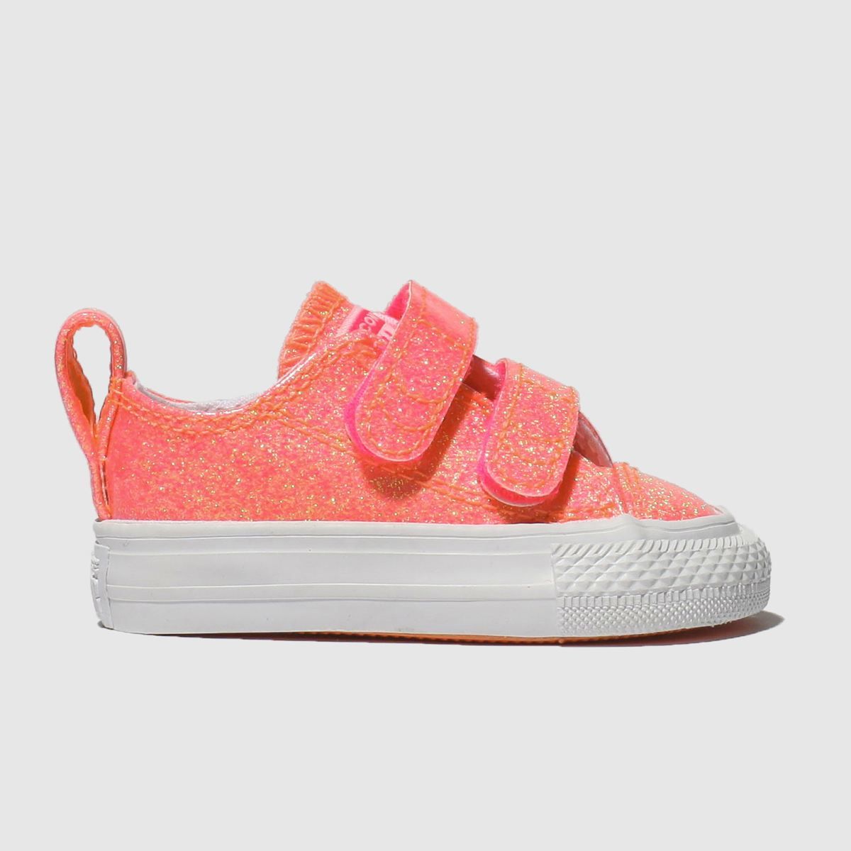 white & red all star 2v trainers toddler