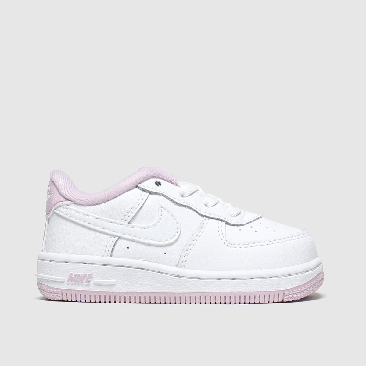 nike pale pink air force 1 ss trainers youth