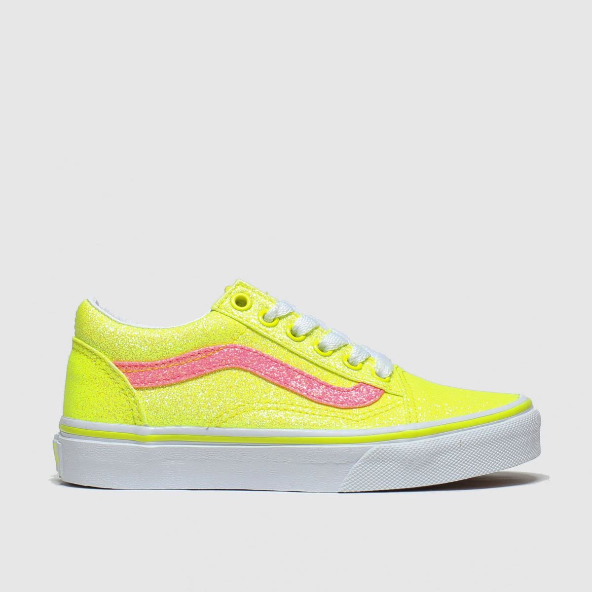 vans purple and yellow