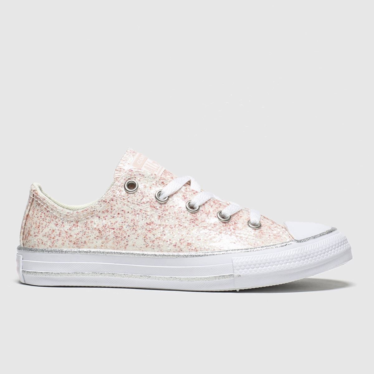 pale pink big eyelets glitter ox 