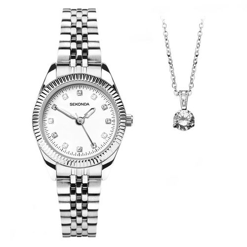 Sekonda Ladies Watch Bracelet Earring Pendant Set Compare The Oracle Reading