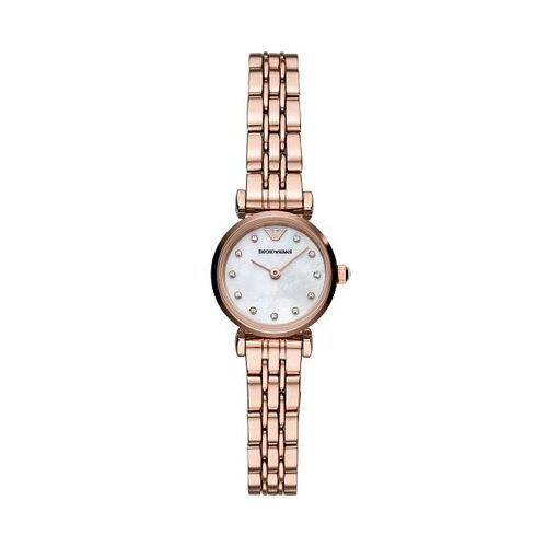 Emporio Armani Ladies Rose Gold Tone Bracelet Watch Compare Highcross Shopping Centre Leicester