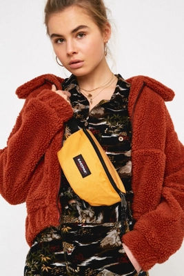 eastpak yellow bum bag