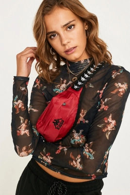 black kappa bum bag