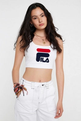 fila crop top urban outfitters