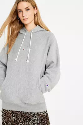 grey champion hoodie urban outfitters