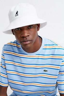kangol bermuda bucket hat white