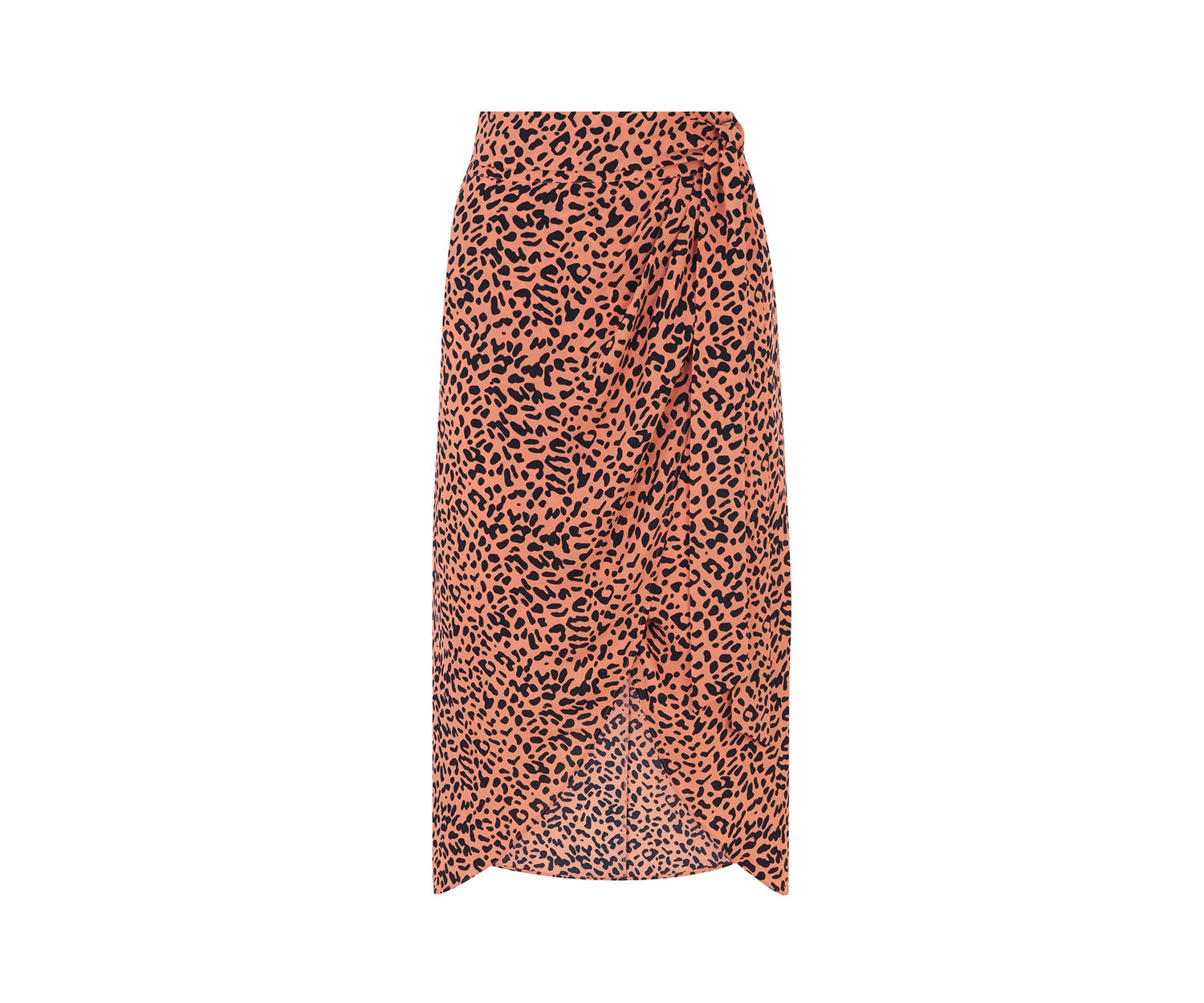 red herring leopard print skirt