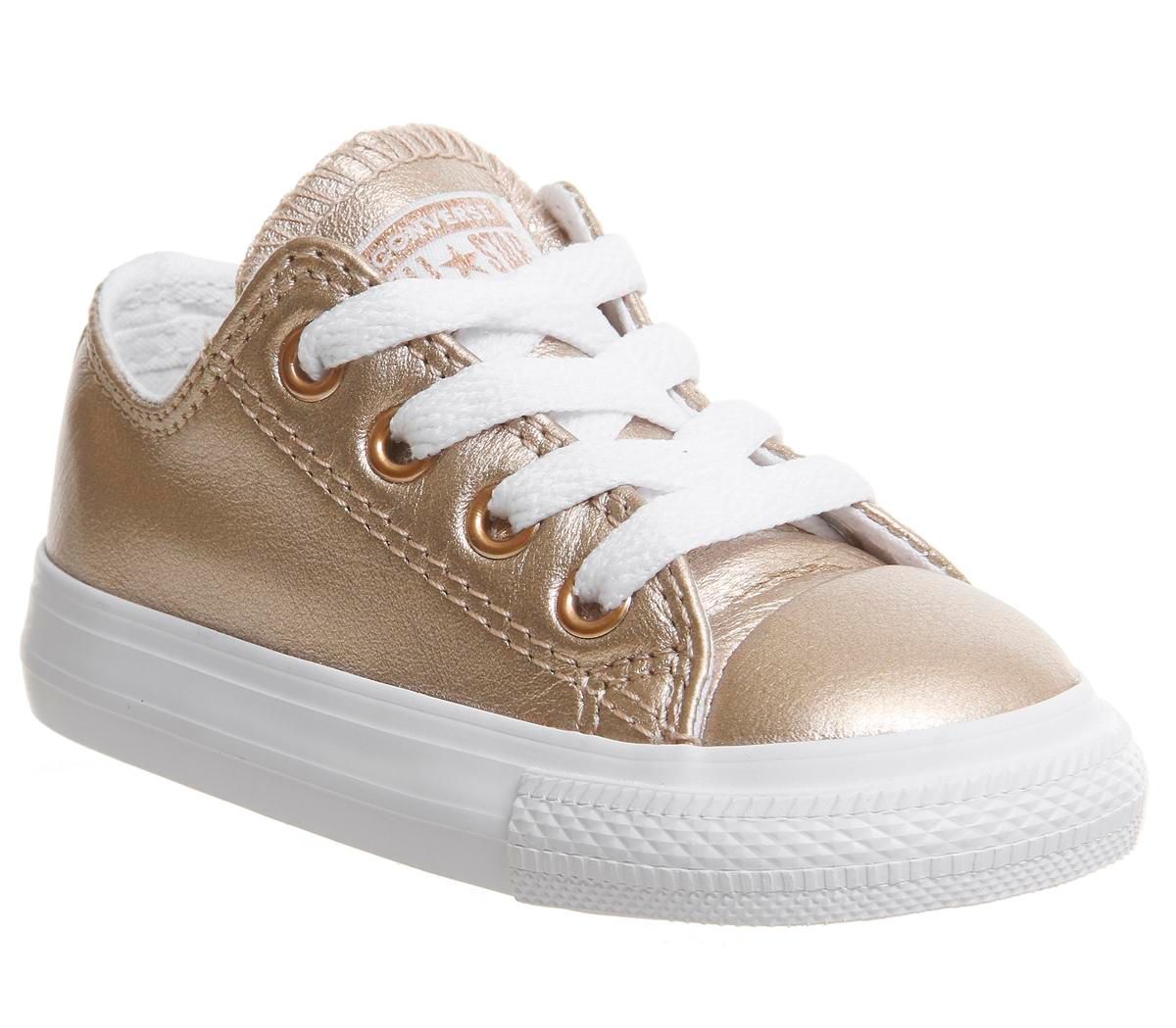 converse all star ox rose gold