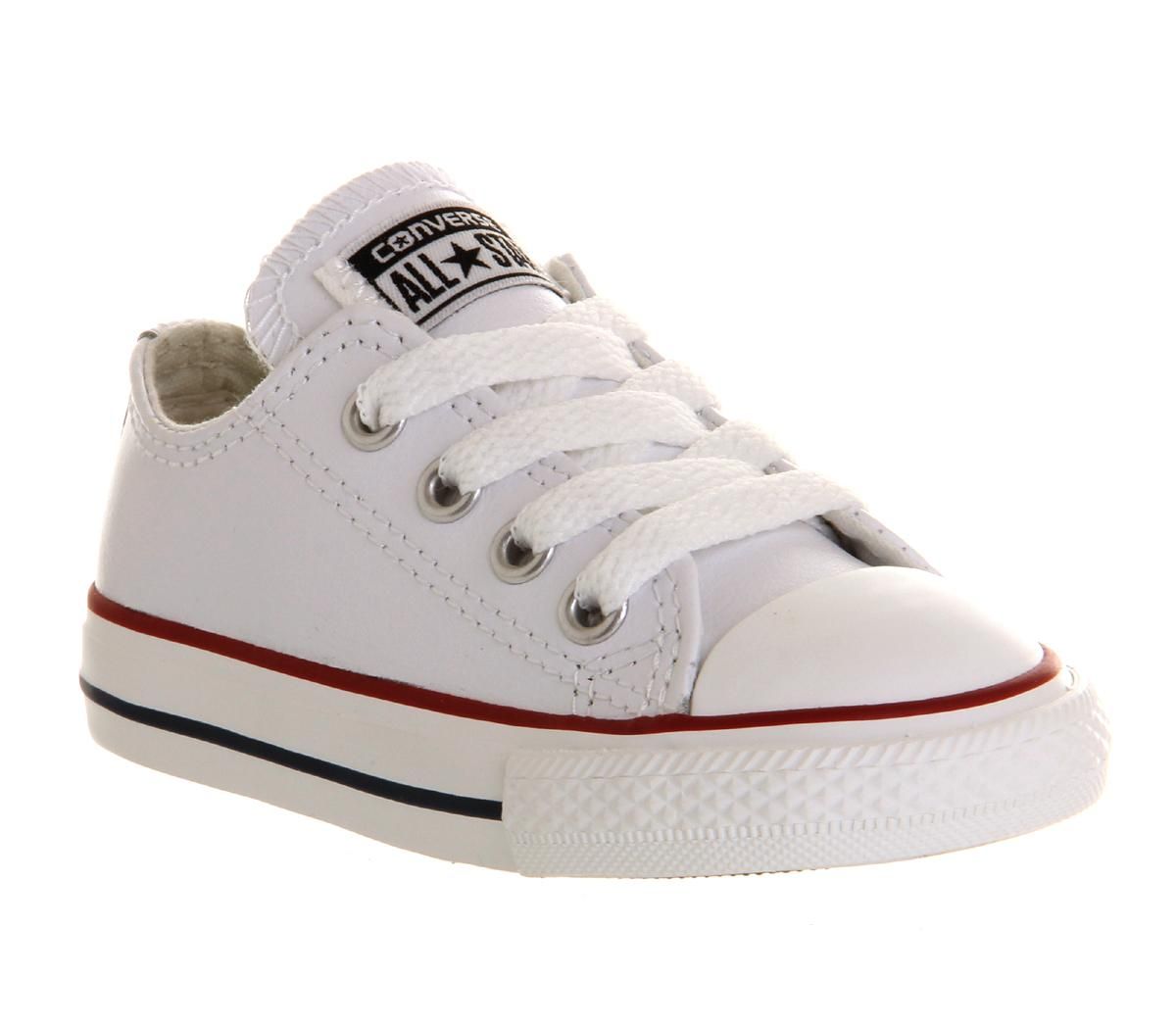 converse all star 2vlace optical white leather