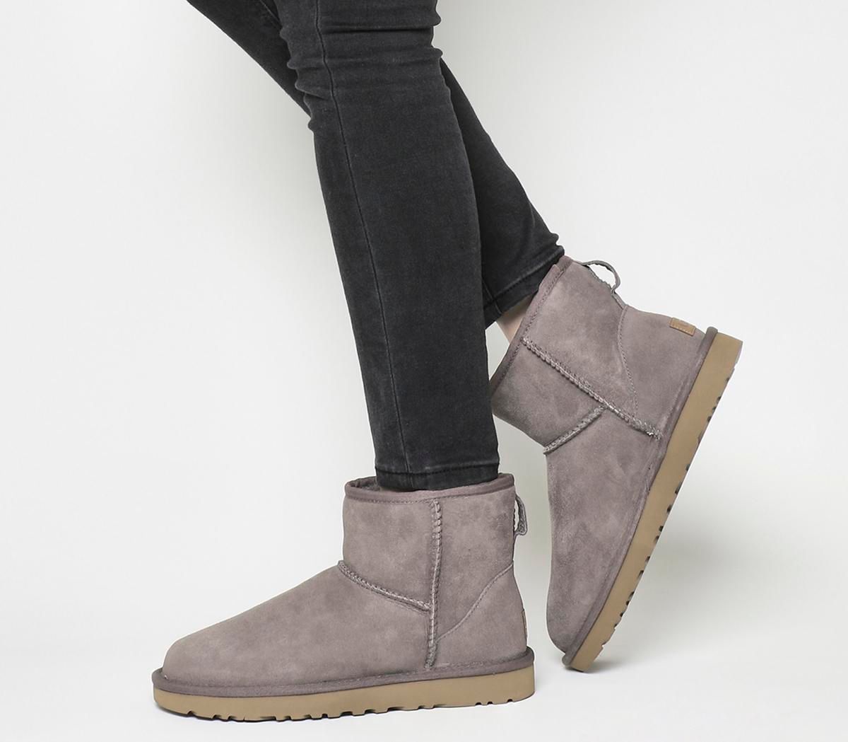 ugg classic mini ii grey boots