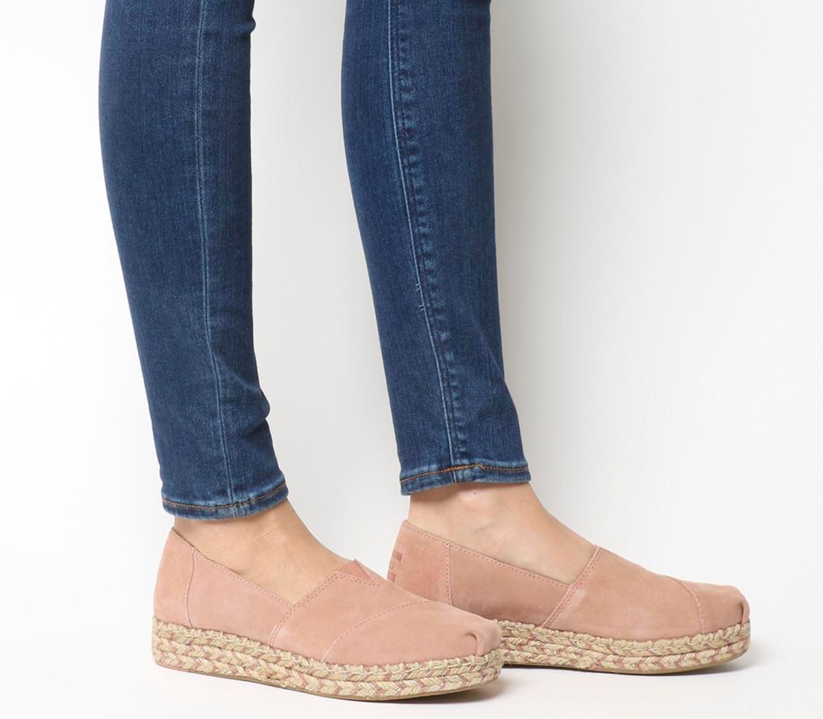 toms bloom suede