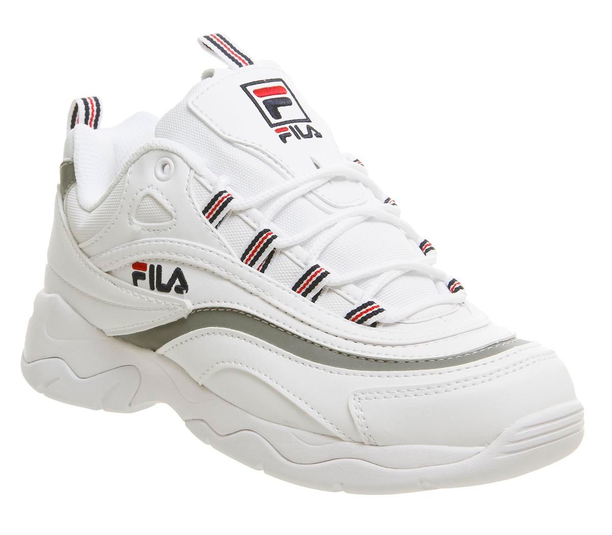 Fila Ray WHITE FILA NAVY METALLIC 