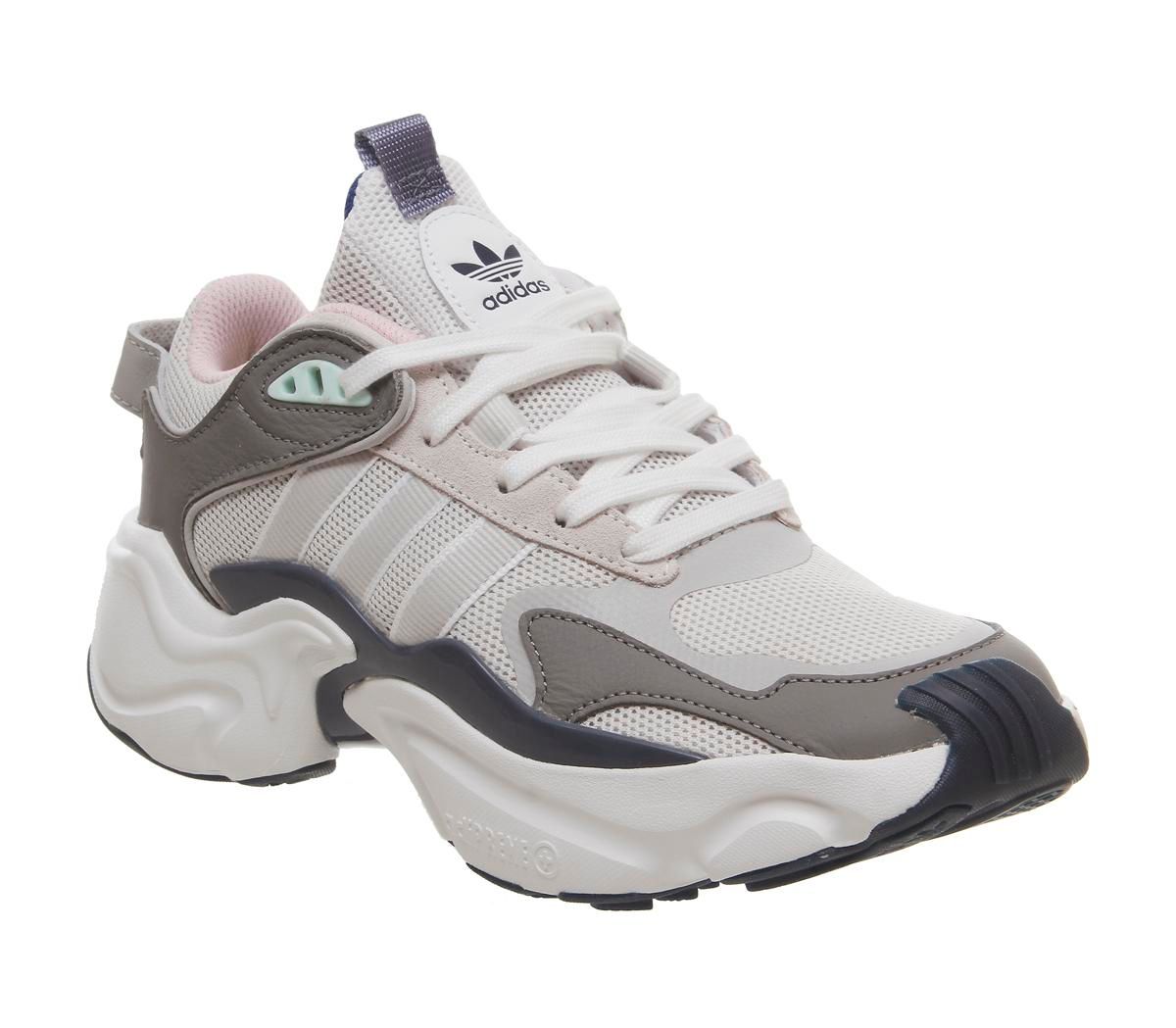 adidas grey pink trainers