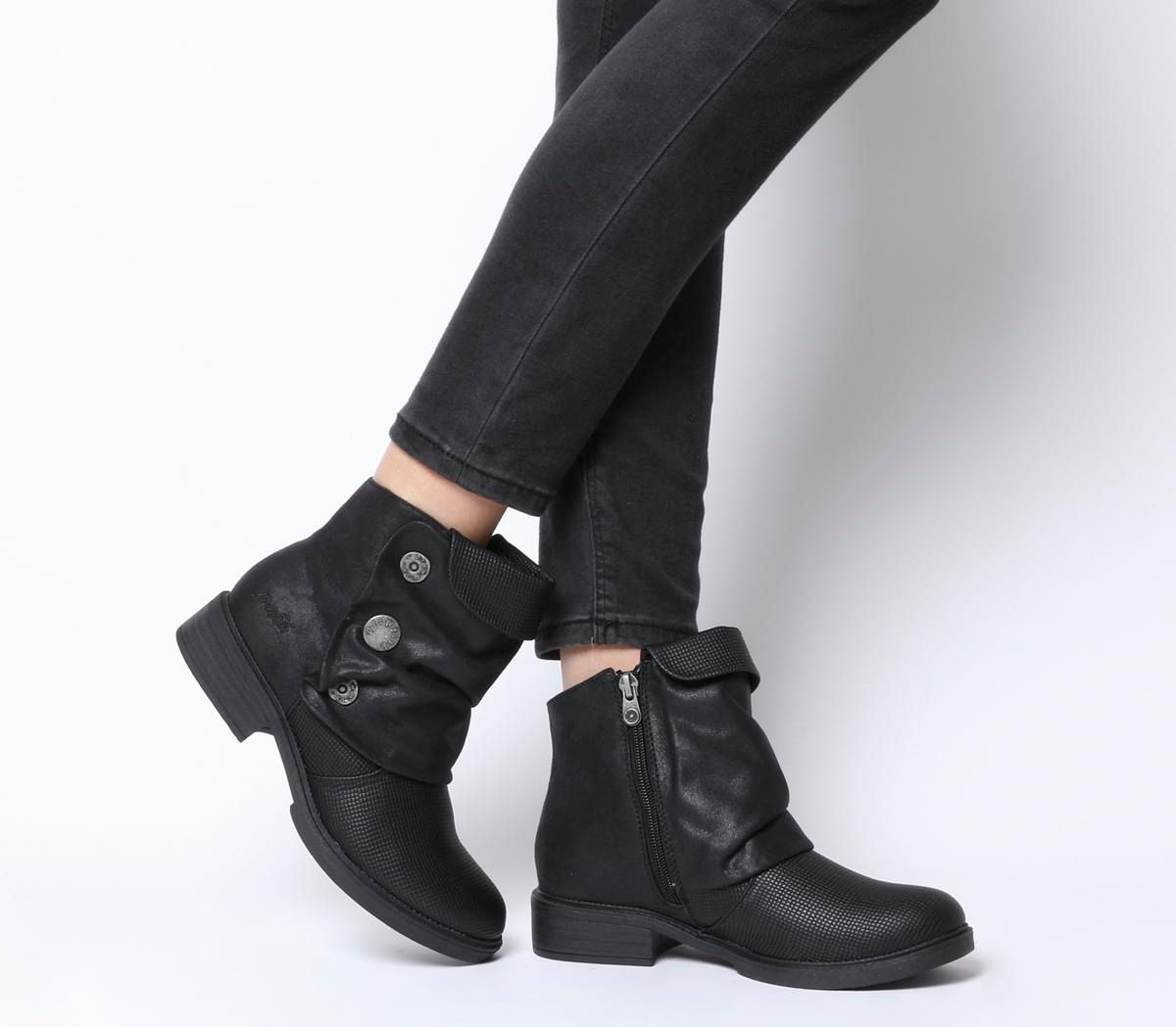 blowfish black vynn boots