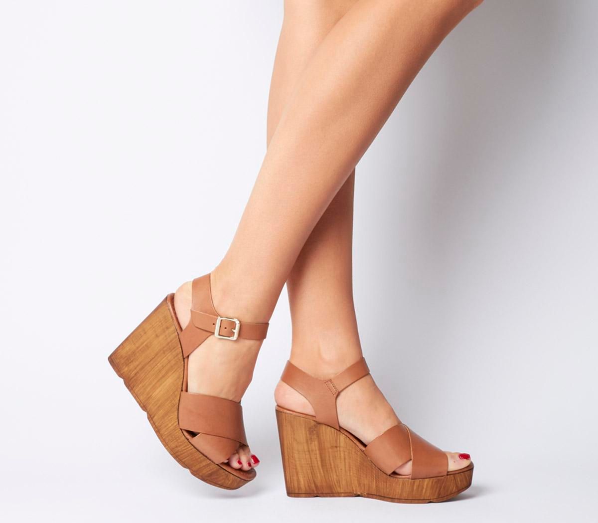 office morelle wood sandals