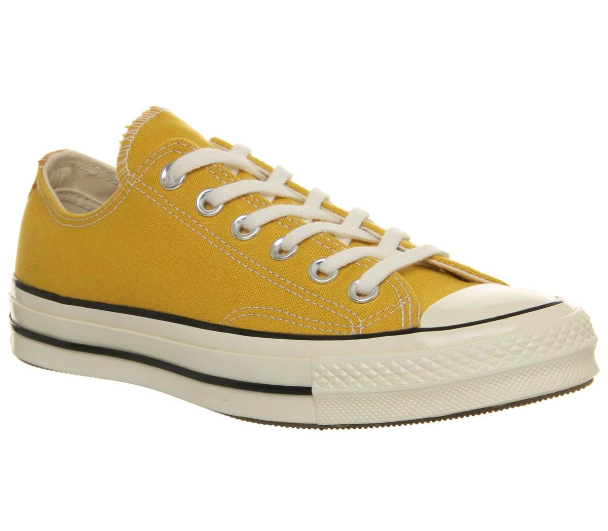 converse all star hi 70's trainers sunflower black egret