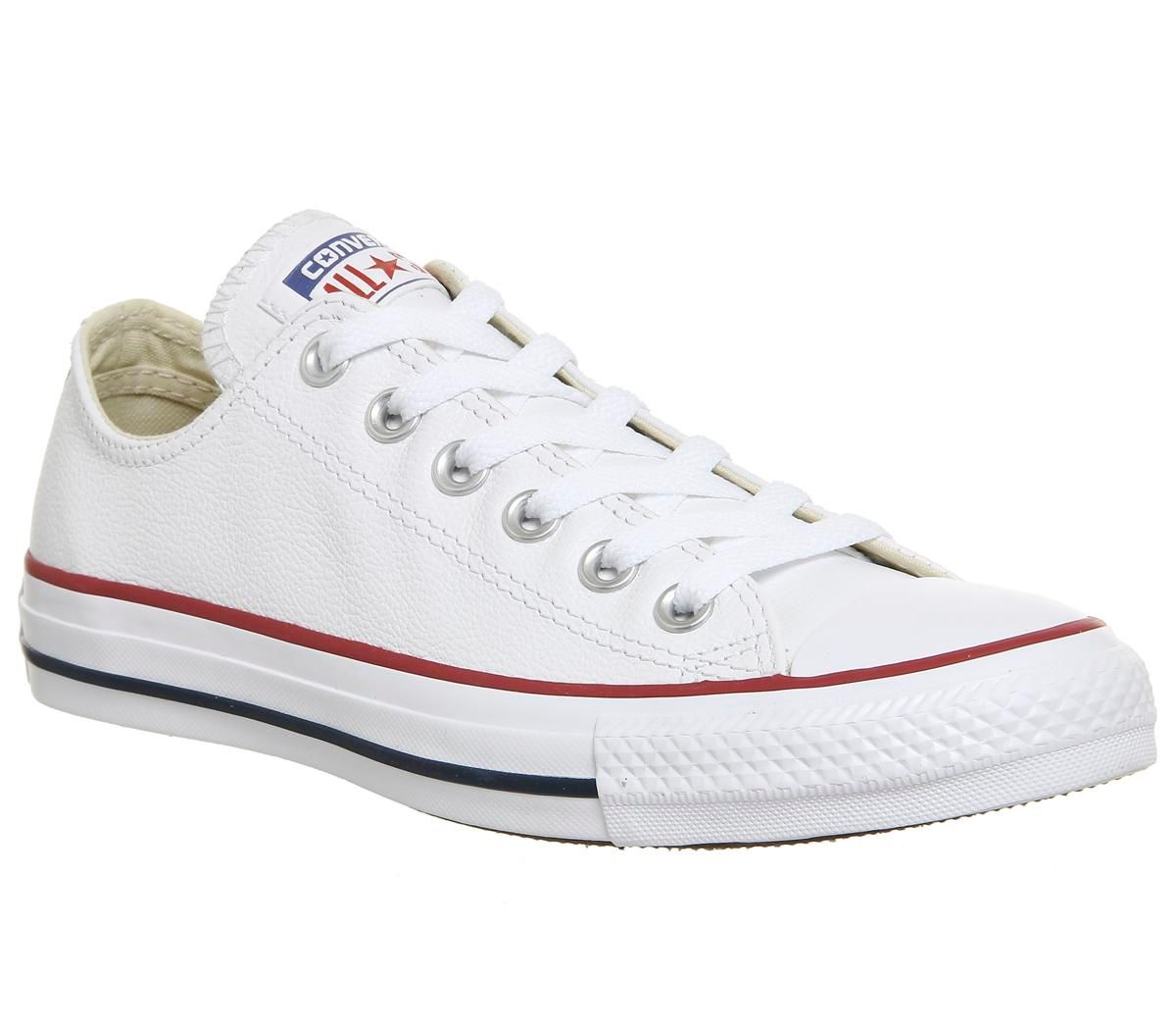 converse all star 2vlace optical white leather