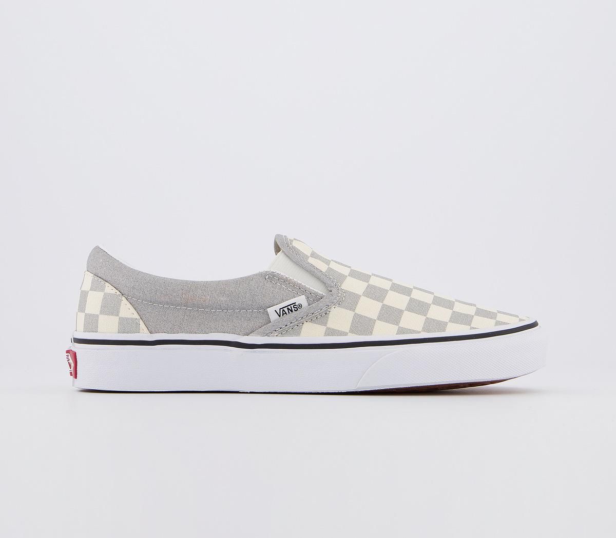 vans classic slip on trainers repeat black marshmallow true white