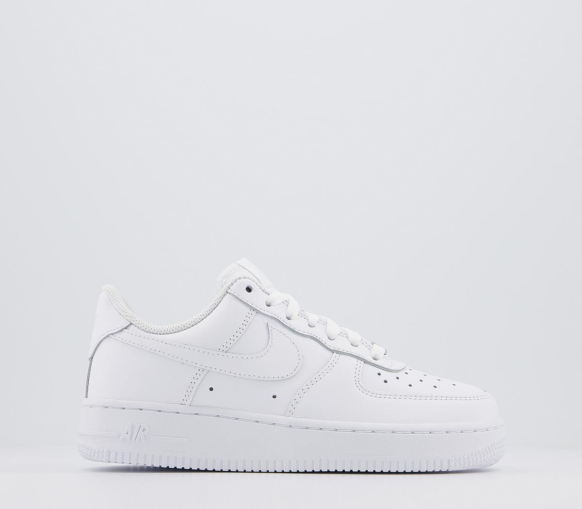 nike air force 1 07 trainers white