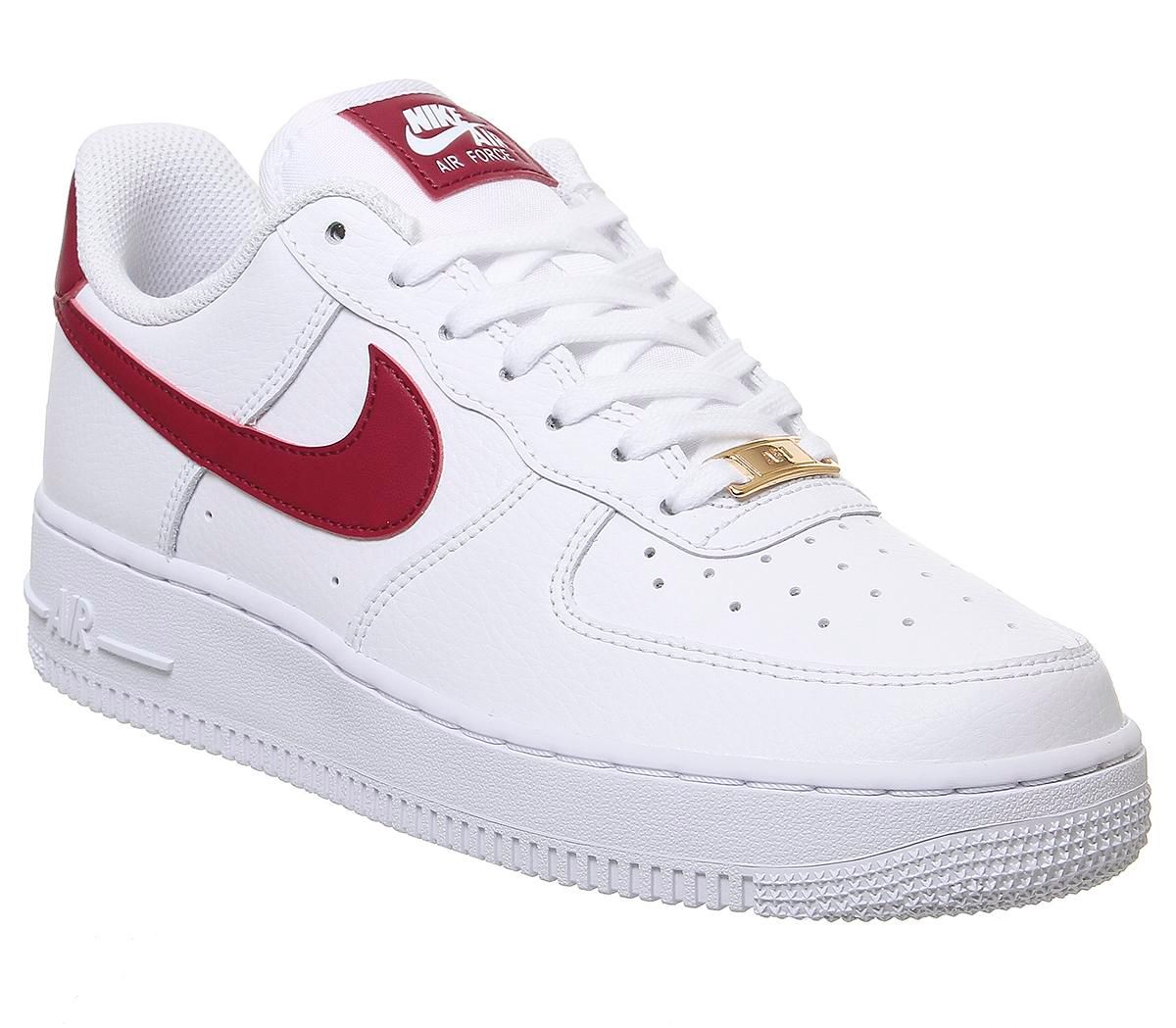 nike air force 1 07 trainers black black white f