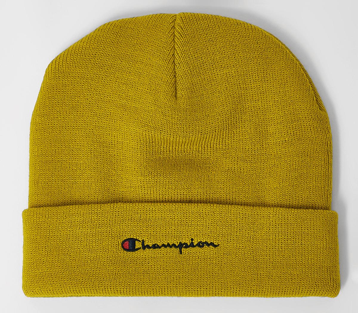 orange champion beanie